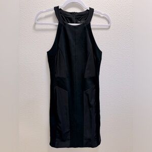 Rag and Bone Sleeveless Dress Back Zip Lined Stretch Black Size 4